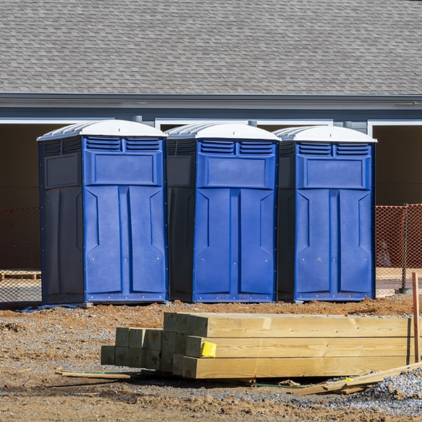 are there any restrictions on what items can be disposed of in the portable restrooms in Hamilton City CA